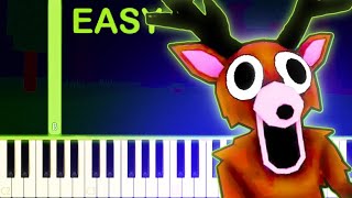 99 NIGHTS IN THE FOREST THEME - EASY Piano Tutorial