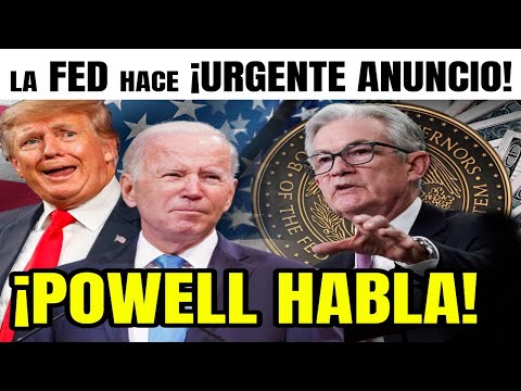 ¡ÚLTIMA HORA! Presidente de la RESERVA FEDERAL de EEUU Jerome Powell hace IMPORTANTE ANUNCIO