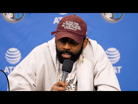 Kyrie Irving reacts to replacing Anthony Davis in NBA All Star Game 2025