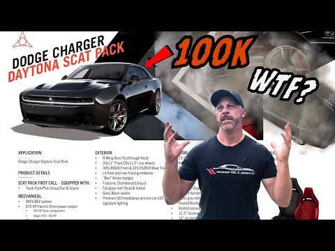 2025 Scatpack EV's for $100k?  Dealers have lost their minds!