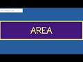 Calculating Area of Shapes