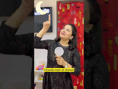 Chanda Mama Durr K #ytshorts #youtubeshorts #creativelearners #lullaby #hindilori #hindirhymes #kids