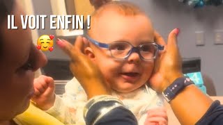 Quand les Bébés Voient pour la Première Fois avec Leurs Lunettes