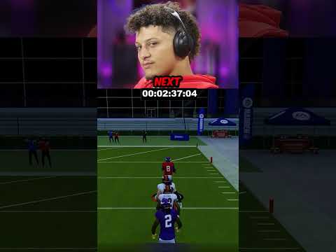 NFL QB 99 Yard TD Chall  #madden24 #nflplayer #nfl #patrickmahomes #madden #viral