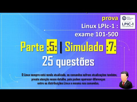 Parte 5: Simulado LPI 102-500 - Simulado #7.