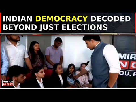 Campus Mirror | Bennett University Students Debate India's Democracy, Explain What Keeps India Float