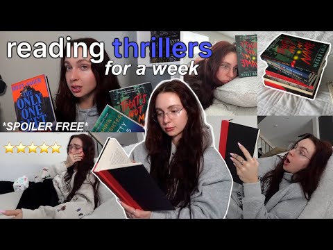 screaming, crying, throwing up reading thrillers for a week (sos) (never again)