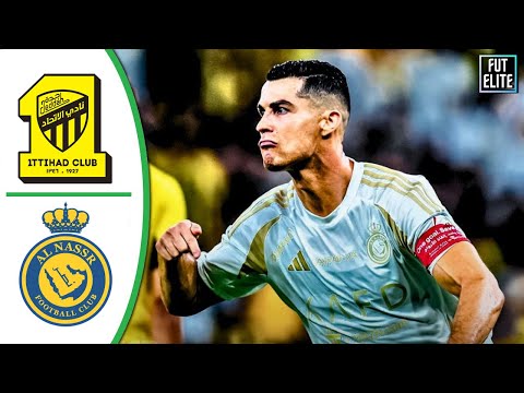 Cristiano Ronaldo vs Benzema Goal - Al-Ittihad vs Al-Nassr 2-1 Extended Highlights & Goals 2024