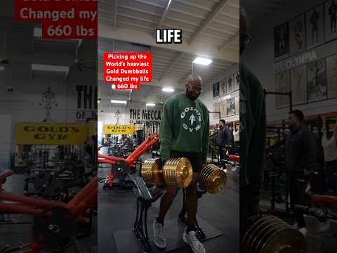 Lifting the 660 pound heaviest dumbbells in the world changed my life