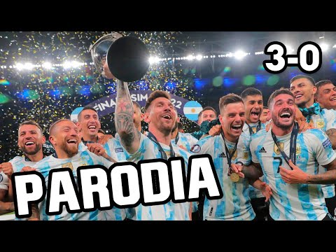 Canción Argentina vs Italia Final 2022 (Parodia TINI - La Triple T)