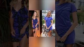 Laila Hasanovic × Anna Kalinskaya: Who is best in blue? #lailahasanovic #annakalinskaya