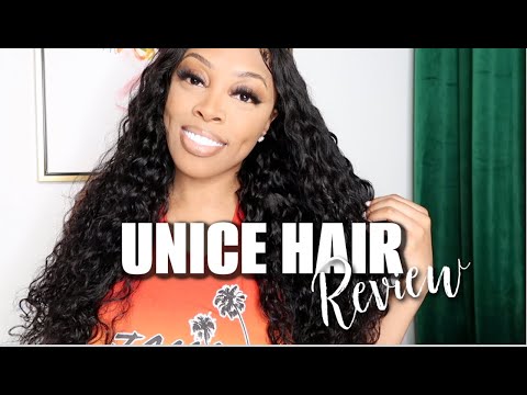 7X4 GLUELESS FULL LACE WATER WAVE WIG | UNICE HAIR REVIEW 🥰