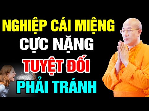 Nghe Phật Dạy Trong 3 Nghiệp Nên Tránh Bớt Khẩu Nghiệp -- Thầy Thích Trúc Thái Minh