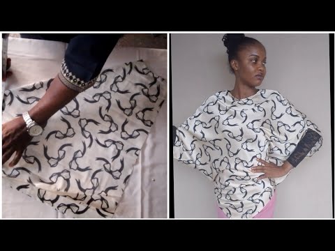 How to sew a triangle BUBU top