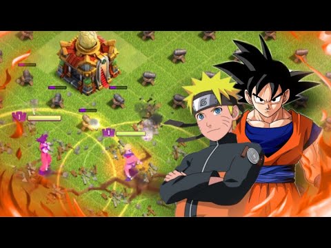 New Troops Naruto and Goku | Clash of clans !￼