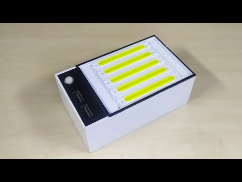 DIY LED Flashlight and Quick Charge Power Bank