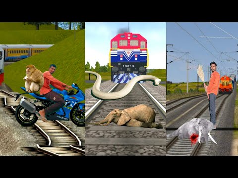 Funny train video vfx live