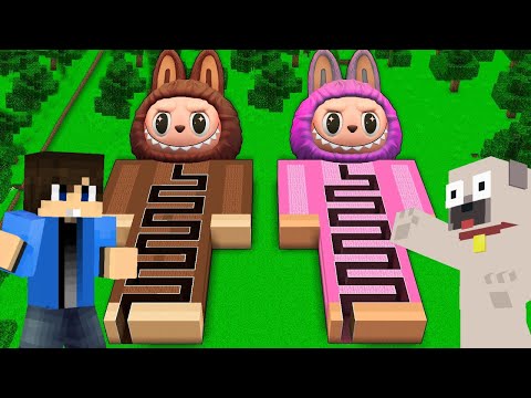 VESZÉLYES LABUBU LABIRINTUS A MINECRAFTBAN!