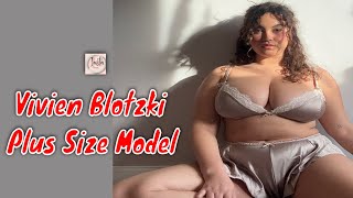 Vivien Blotzki 🇩🇪.| Her HUGE Impact on German Curvy Fashion | Plus Size Model Wiki, Biography, Facts