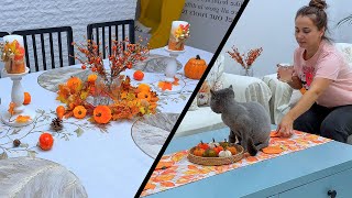 Decorul de toamna cu intarziere 🍂 Bors gustos NU Rosu 😁