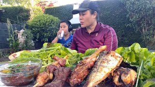 มากินปิ้งย่างกันจ้า Gegrillt 14.5.25🌶️🥬🌞