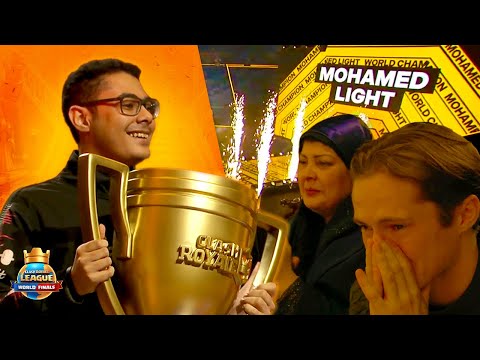 MOHAMEDLIGHT CAMPEON DEL MUNDO CLASHROYALE LEAGUE 2024