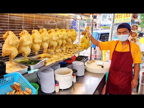 매일 완판되는 대량 치킨 라이스, 말레이시아 길거리 음식, Chicken rice in bulk that sell out every day, Malaysian Street Food