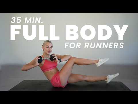 35-Minute Strength Workout for Runners with HIIT Finisher | Build Power, Speed & Endurance