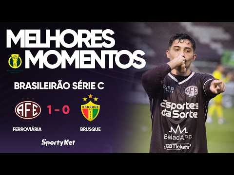 Ferroviária-SP 1 x 0 Brusque-SC