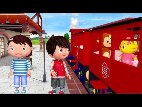 A Fun Train Ride with Farm and Park Friends | Fun Baby Songs | Classic Baby Songs
