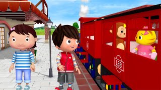 A Fun Train Ride with Farm and Park Friends | Fun Baby Songs | Classic Baby Songs