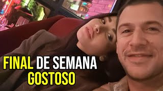 BRUNA GOMES E BERNARDO SOUSA NA PRAIA + JANTANDO NO RESTAURANTE!