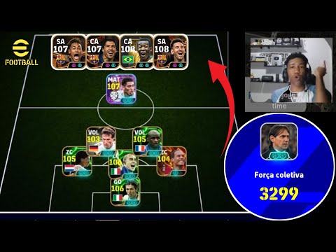 FIQUEI TRISTE!😭 Usei Neymar+Pele+Messi e Suarez BIG TIME no eFootball 2025 Mobile