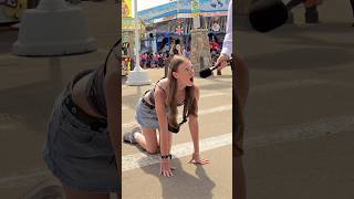 She absolutely embarrasses herself for the challenge