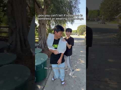 Balenciaga or homeless🤔 #memes #fashion #streetwear #funny #shorts