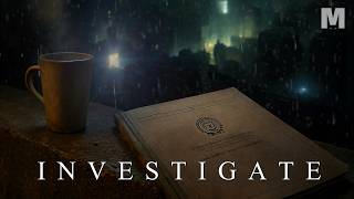 INVESTIGATION - Heavy Rain On Balcony | Sax Music | Nior Vibes | Detective Working