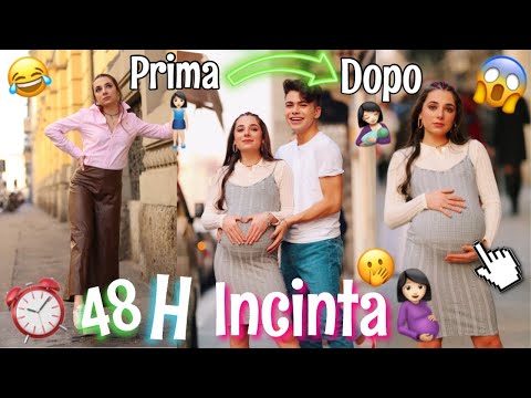 SONO INCINTA?😱 vivo come una donna incinta di 9 mesi per 48h🤰🏻 |LO| *DIVERTENTE*😂