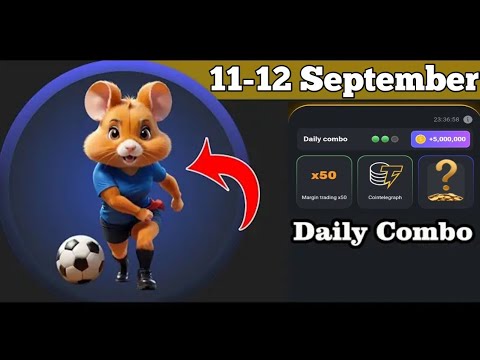 Hamster Kombat Daily Combo for 11 - 12   September