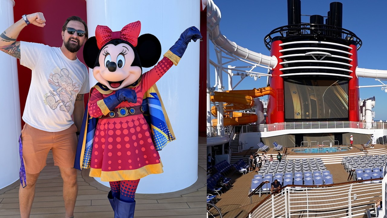 Last Full Day On Disney's NEWEST Cruise Ship! Hercules Behind The Scenes, Ironman Funnel Suite Tour