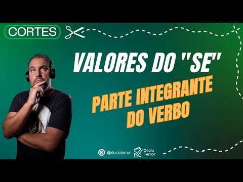 🔎 Vocábulo SE – Parte Integrante do Verbo | Entenda de Forma Clara com Exemplos!