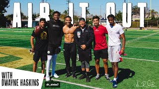 CATCHING DIMES FROM DWAYNE HASKINS JR. | Road to the 2021 NFL Draft | Amon-Ra St. Brown