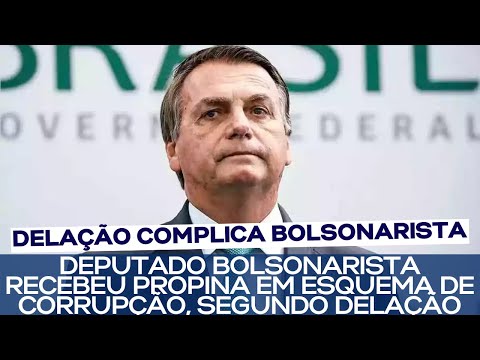 DEPUTADO BOLSONARISTA RECEBEU PROPINA EM ESQUEMA DE CORRUPÇÃO, SEGUNDO DELAÇÃO