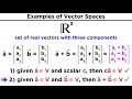 Vector Spaces and Properties