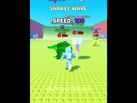 10 vs 500+ Speed😮😈 #huydutblox #roblox #tsunamibrainrot