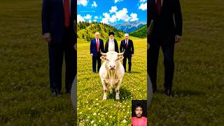 Angry Bull Throws Trump Into the Mud 😂🐂 | Hilarious AI Funny Parody #Shorts