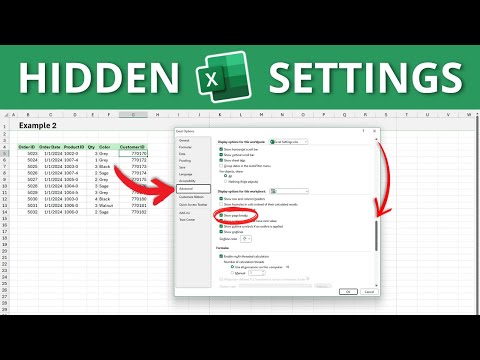 Excel Settings That ACTUALLY Make a Difference