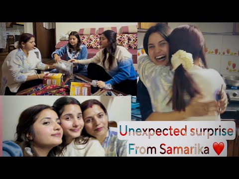 Unexpected surprise from Samarika ❤️🥺