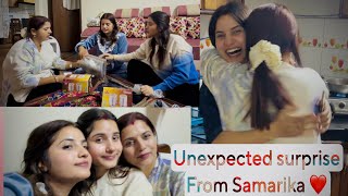 Unexpected surprise from Samarika ❤️🥺