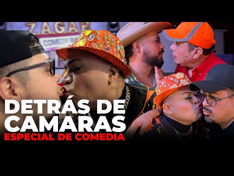 Detrás de cámaras - Especial de comedia.
