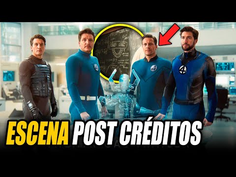 Fantastic Four First Steps | Escena Post Créditos | Plan de galactus | Black Panther 3 y más